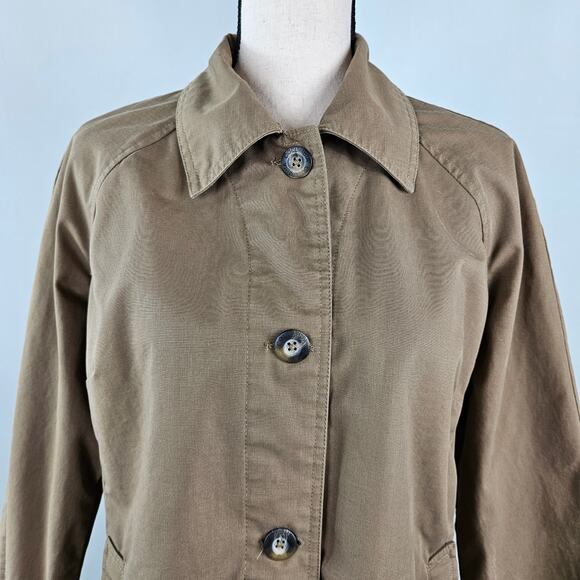 Columbia Y2K Delphine Creek Jacket Coat in Khaki | Women's Large - Picture 4 of 15